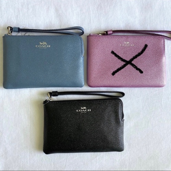 COACH Metallic Glitter Wristlet - Picture 3 of 9